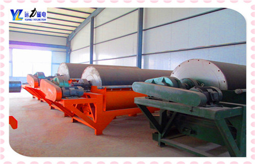永磁濕式磁選機，四川永磁濕式磁選機_遠力四川永磁濕式磁選機的結構磁場分布圖 