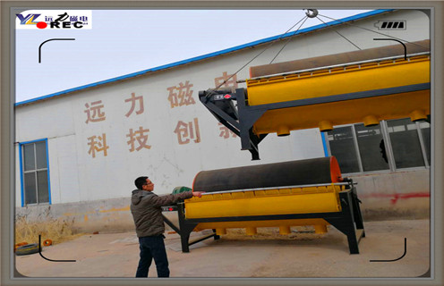 干式永磁筒式磁選機(jī)，青海tyg干式永磁筒式磁選機(jī)_青海tyg干式永磁筒式磁選機(jī)底部特點(diǎn)廠家保證_安徽永磁筒式磁選機(jī)價(jià)格 