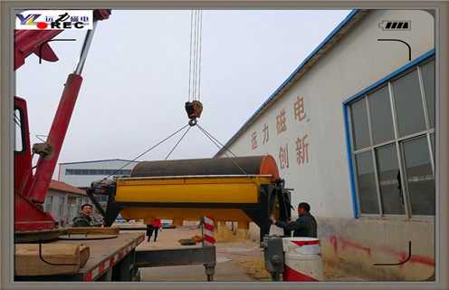 小型磁選機(jī)工作視頻，河北小型磁選機(jī)工作視頻_河北小型磁選機(jī)工作視頻磁場一般為多少_磁塊如何排列