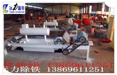 干式永磁磁選機(jī)，江蘇干式永磁磁選機(jī)_遠(yuǎn)力江蘇干式永磁磁選機(jī)怎么調(diào)整優(yōu)缺點(diǎn)的結(jié)構(gòu)磁場分布圖 